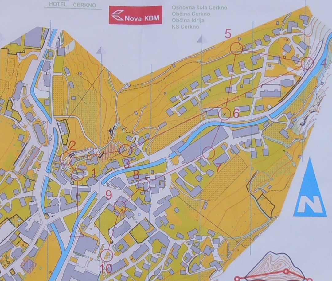 Cerkno Cup Sprint Map1 (18-08-2012)